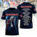 Iron Maiden Tour 2026 Merch Run For Your Lives Tour Song List T-Shirt Gift For Heavy Metal Fans - Merchluma