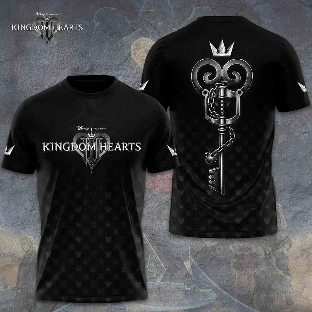 Kingdom Hearts IV Merch 2026 Keyblade Weapon T-Shirt Best Gift For Video Game Lovers - Merchluma
