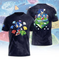 Sonic the Hedgehog 35th Anniversary Merch 2026 Forever Fast T-Shirt Special Gift For Brothers - Merchluma