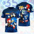Sonic the Hedgehog 35th Anniversary Merch 2026 Sonic the Hedgehog Shirt Gift For Son - Merchluma