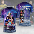 Star Trek 60th Anniversary Signature T-Shirt 2026 Star Trek Merch Sci Fi Movie Fan Gear Gifts - Merchluma