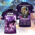 Star Wars 50th Anniversary Merch Star Wars A New Hope T-Shirt Signature Gift For Husband - Merchluma