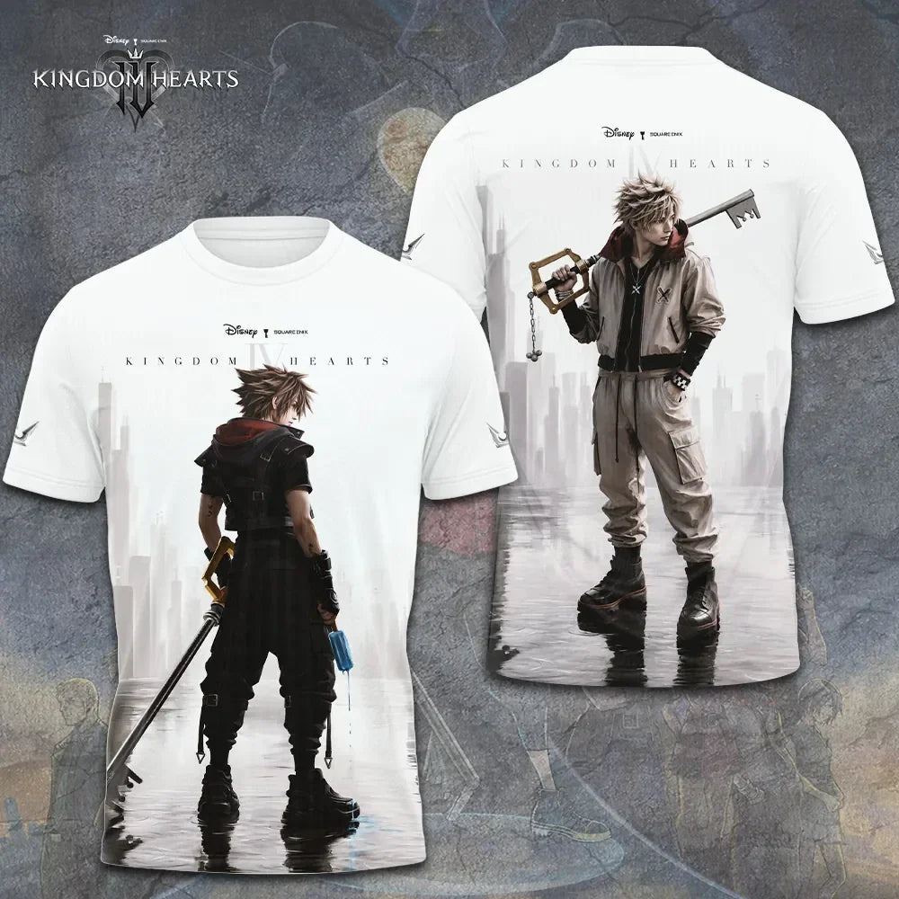 Kingdom Hearts IV Merch 2026 Sora T-Shirt Gifts For Game Lover Present For Brothers - Merchluma
