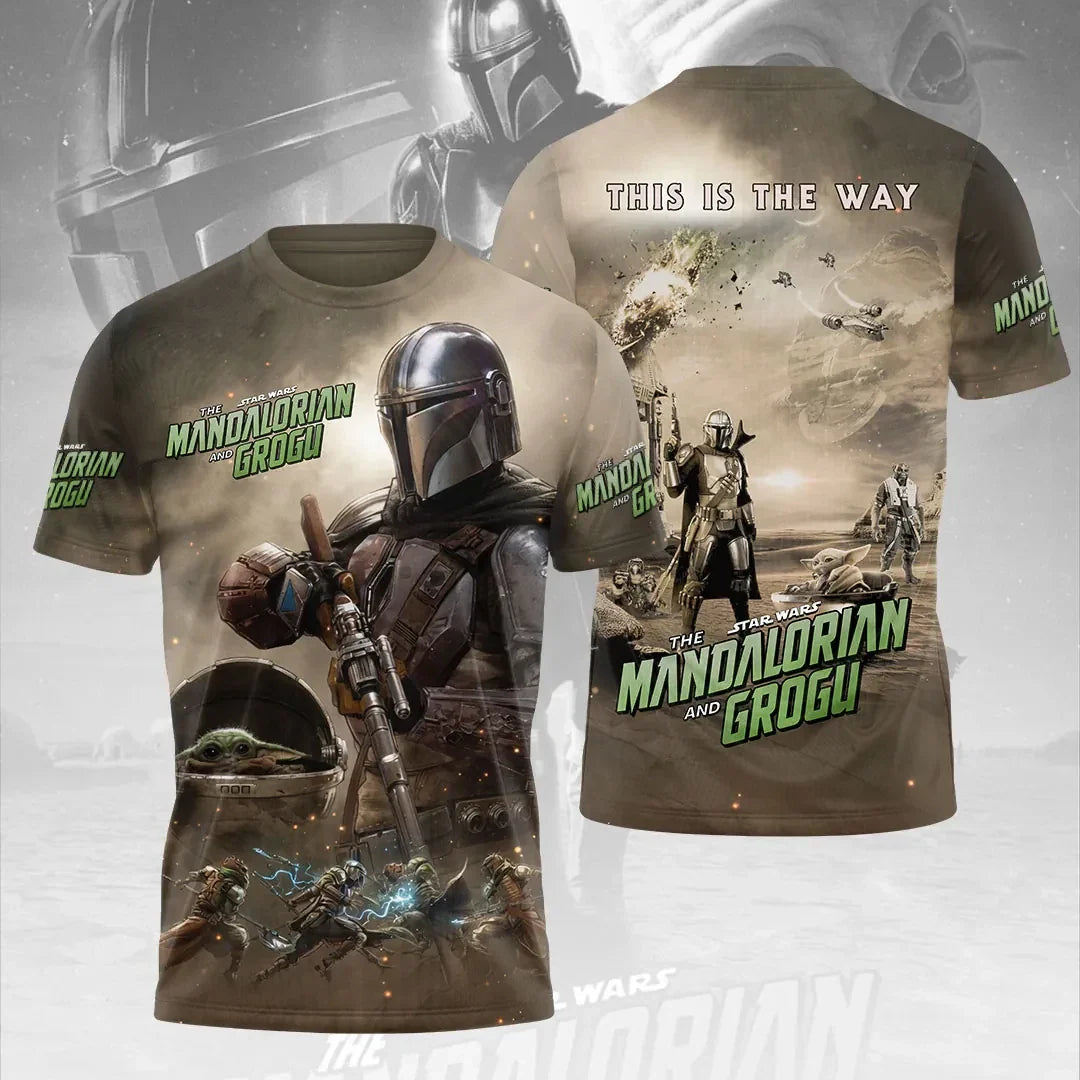 Star Wars The Mandalorian And Grogu T-Shirt This Is The Way Shirt Star Wars Merch 2026 - Merchluma