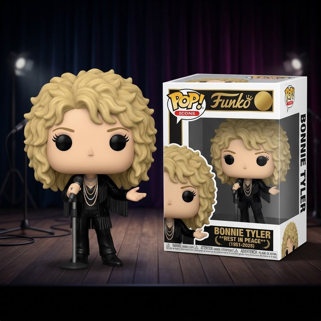 Bonnie Tyler Rest In Peace 1951 2026 Funko Pop Bonnie Tyler Merch Memorial Gift - Merchluma