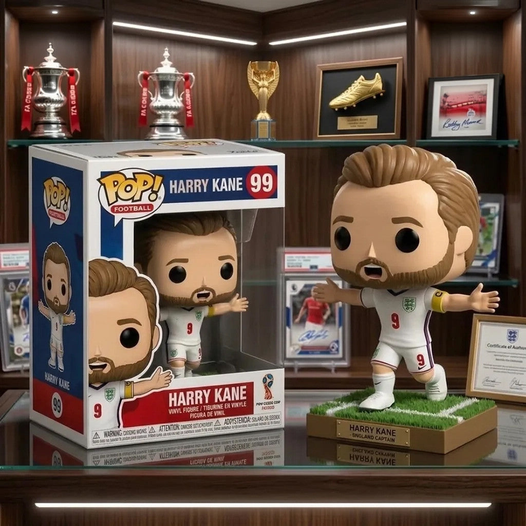 Harry Kane England National Team Funko Pop England World Cup 2026 Harry Kane Merch Decor - Merchluma