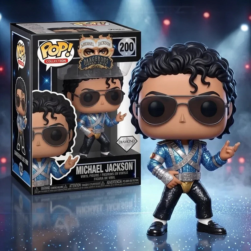 Michael Jackson Dangerous Tour Diamond Funko Pop 2026 Michael Jackson Merch Fan Gifts - Merchluma