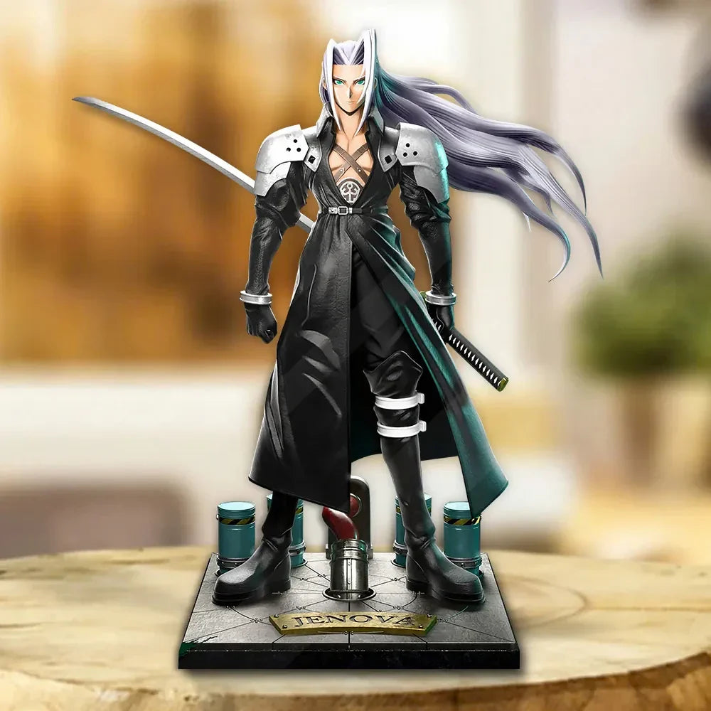 Final Fantasy VII X Sephiroth 30th Anniversary Acrylic Plaque FF7 Rebirth Merch Husband Gifts - Merchluma
