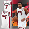 Giannis Antetokounmpo Basketball Jersey #7 Miami HEAT Merch Gift For Basketball Fans - Merchluma