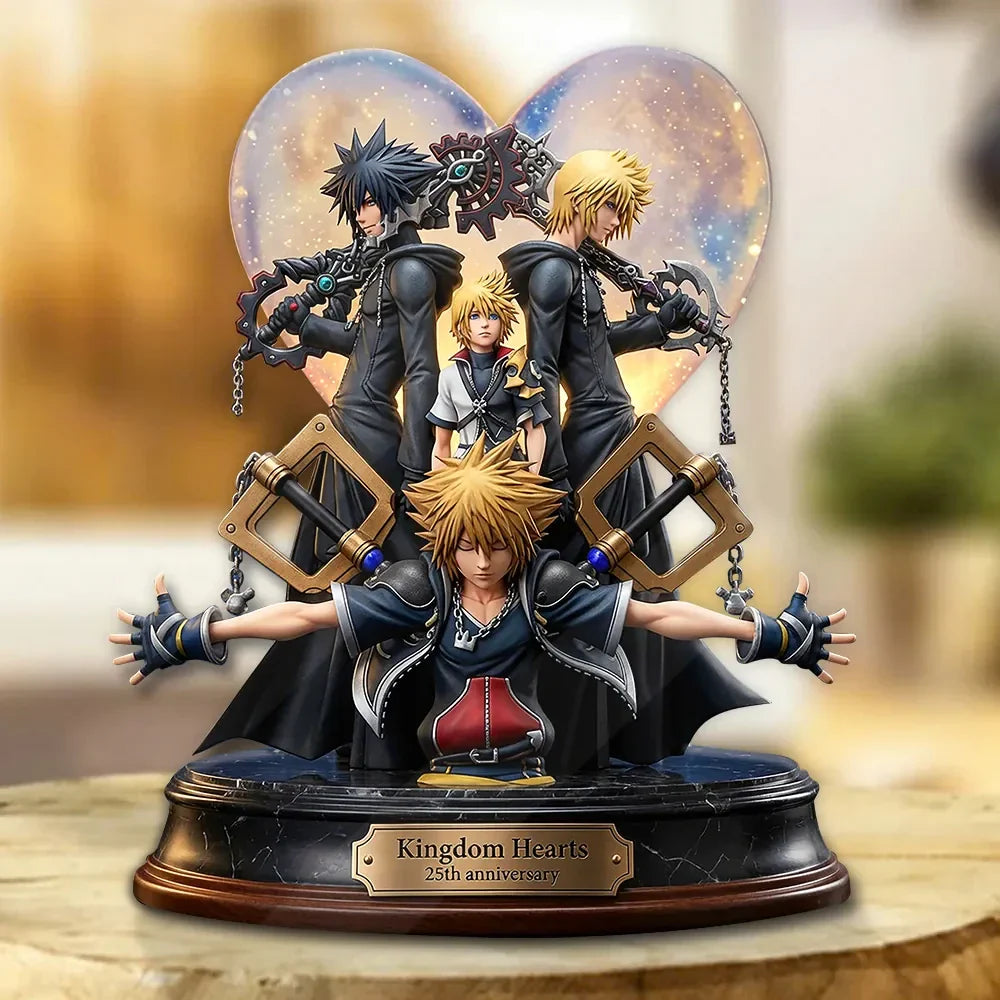 Kingdom Hearts 25th Anniversary Acrylic Plaque 2026 Kingdom Hearts Merch Best Gift For Sisters - Merchluma
