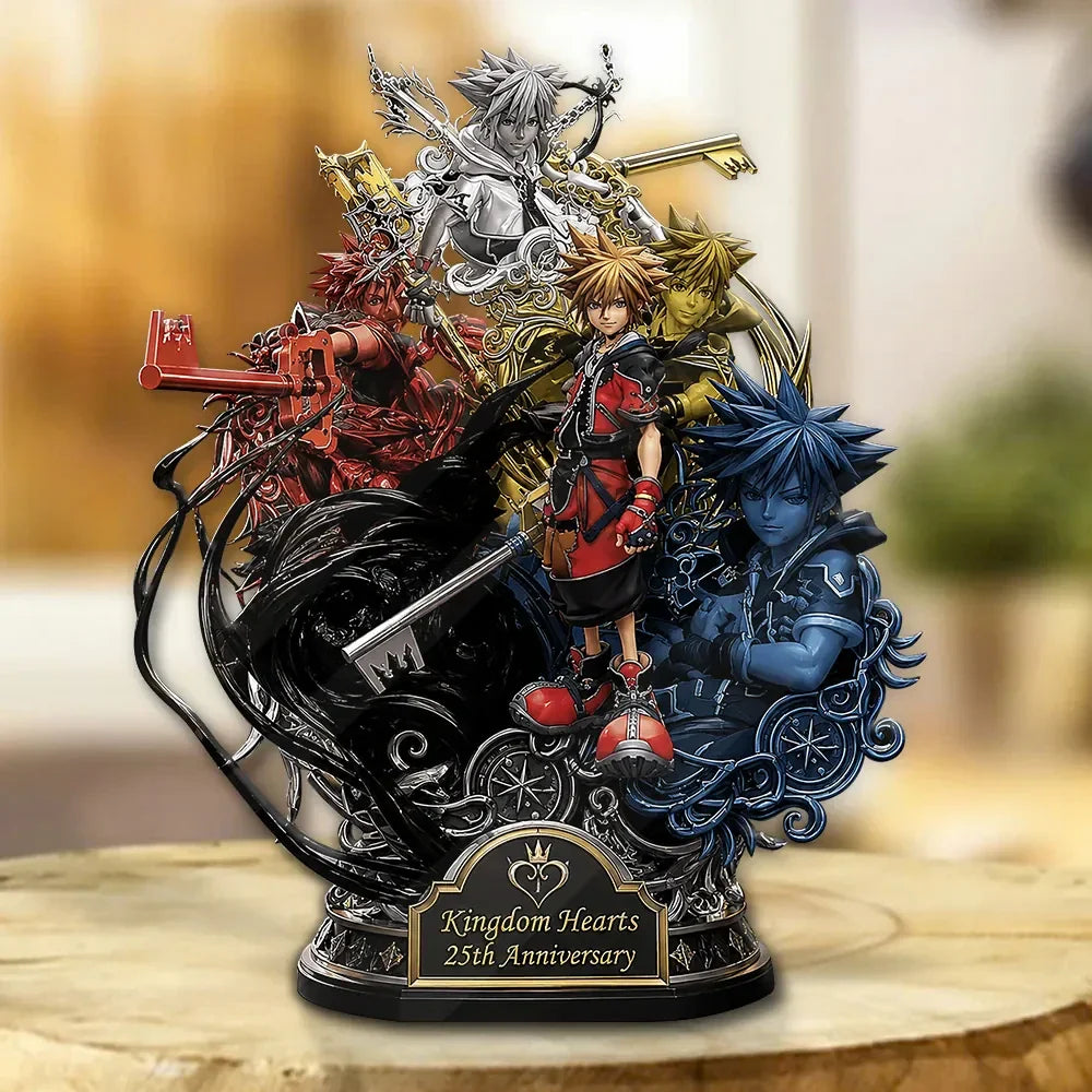 Kingdom Hearts 25th Anniversary Acrylic Plaque 2026 Kingdom Hearts Merch Gamer Gift Ideas - Merchluma