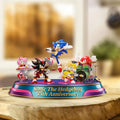 Sonic The Hedgehog 35th Anniversary Acrylic Plaque 2026 Sonic The Hedgehog Merch Gamer Gift - Merchluma