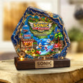 Sonic The Hedgehog 35th Anniversary Acrylic Plaque Sonic The Hedgehog Merch Present For Brother - Merchluma