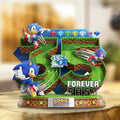Sonic The Hedgehog 35th Anniversary Merch 2026 Sonic Forever Fast Acrylic Plaque Gamer Gifts - Merchluma
