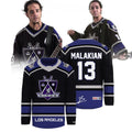 System Of A Down x LA Kings Europe Tour 2026 Hockey Jersey #13 Malakian Jersey Fan Merch - Merchluma