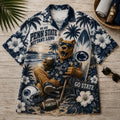Penn State Nittany Lions Nittany Lion Tropical Beach Hawaiian Shirt Penn State Football Merch - Merchluma