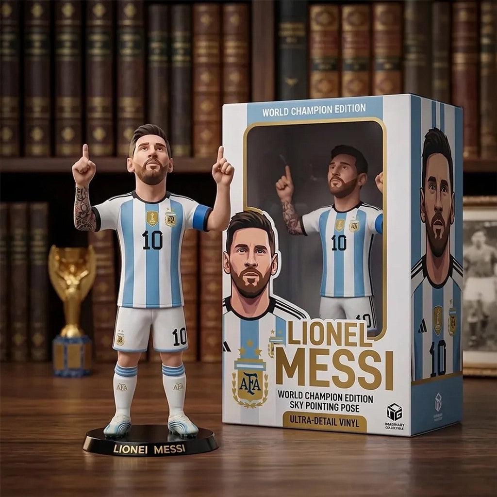 Lionel Messi Argentina World Champion Funko Pop #10 Lionel Messi Merch Gift For Football Fans - Merchluma