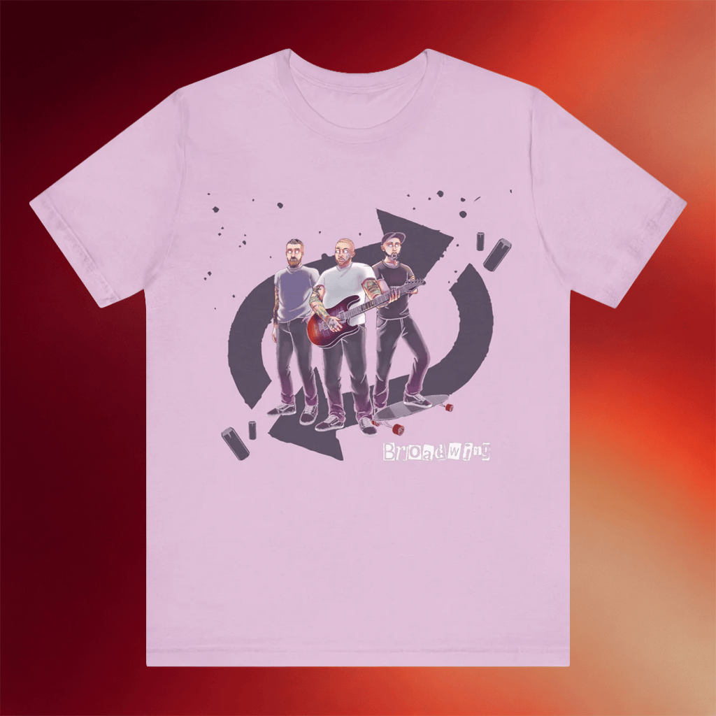 Broadwing Merch 2026 Anime T-Shirt Broadwing Band Shirt Best Gifts For Fans - Merchluma