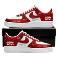 Personalized Bon Jovi Forever Tour 2026 Shoes Sneakers Bon Jovi Merch Gift For Music Fans - Merchluma