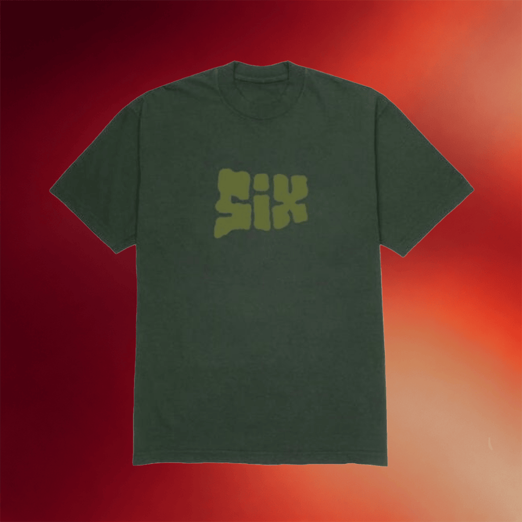All But 6 Records Merch 2026 Gator Wordmark T-Shirt Six Shirt Gifts For Besties - Merchluma