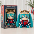 Viking Miku Norway Football Number 9 Erling Haaland Plush Pillow Hatsune Miku Merch Fan Gifts - Merchluma