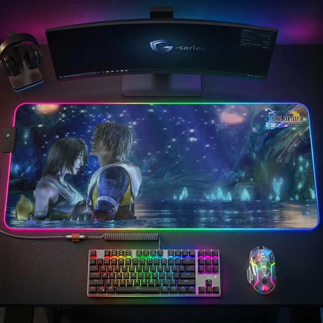 Final Fantasy X Merch 2026 FF5 25th Anniversary Gaming Desk Mat Game Lover Present For Brothers - Merchluma