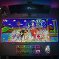 Sonic the Hedgehog 35th Anniversary Gaming Desk Mat Sonic the Hedgehog Merch 2026 Decor Ideas - Merchluma