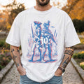 Patriotic 250th Anniversary USA 1776 2026 Revolutionary Modern Soldier T-Shirt Gift For Dad - Merchluma