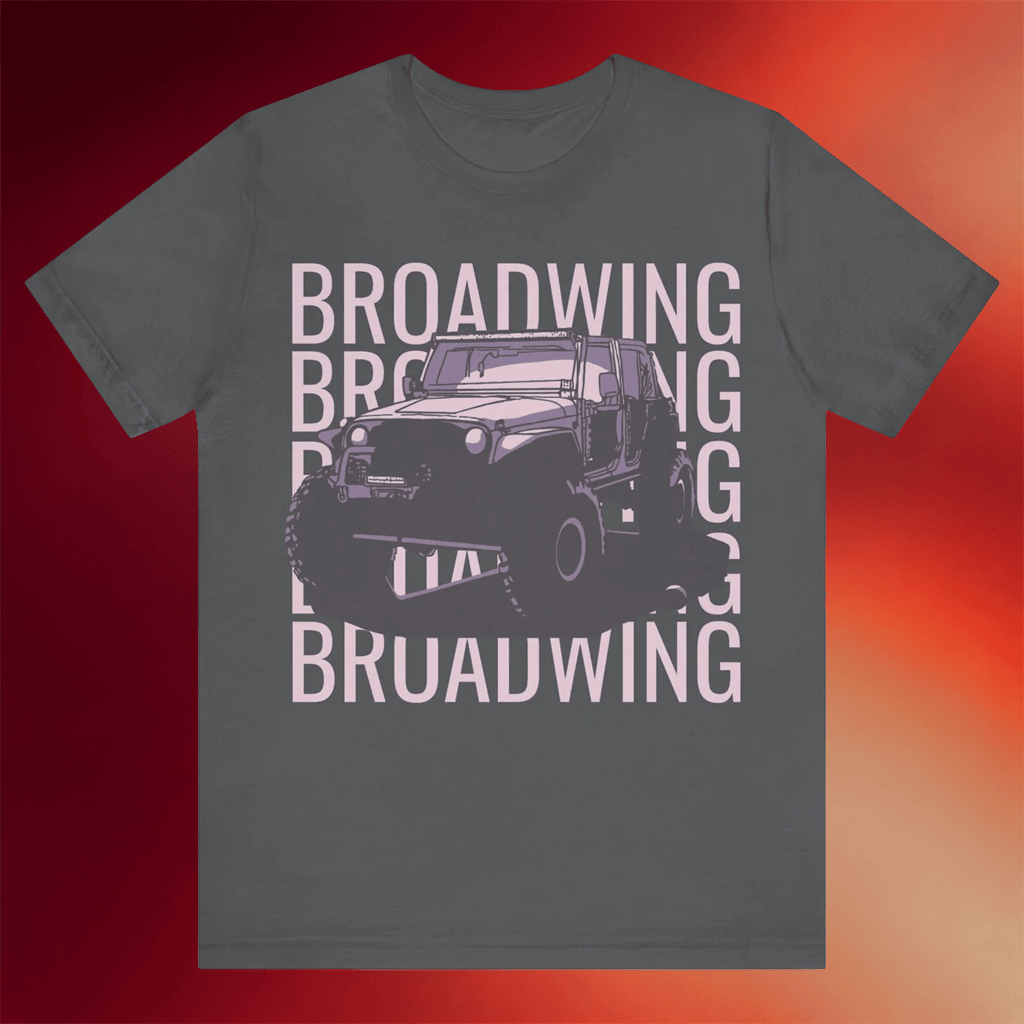 Broadwing Merch 2026 Jeep T-Shirt Broadwing Band Shirt Cool Gifts For Music Lovers - Merchluma