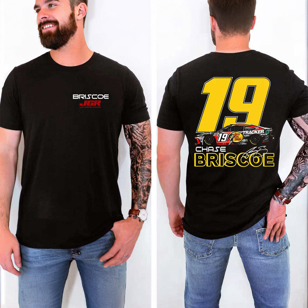 #19 Chase Briscoe Graphic T-Shirt Chase Briscoe Merch Gift For NASCAR Racing Fan - Merchluma