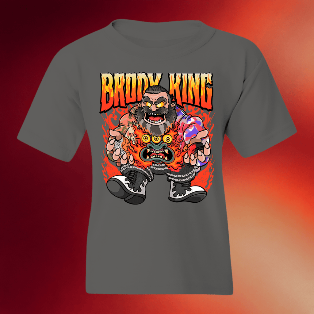 Brody King Merch Brody King Shirt Big Bad Brody Kids T-Shirt Gift Ideas For Dad - Merchluma