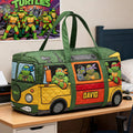 Personalized Teenage Mutant Ninja Turtles Party Wagon Duffle Bag TMNT Merch Gift For Brothers - Merchluma