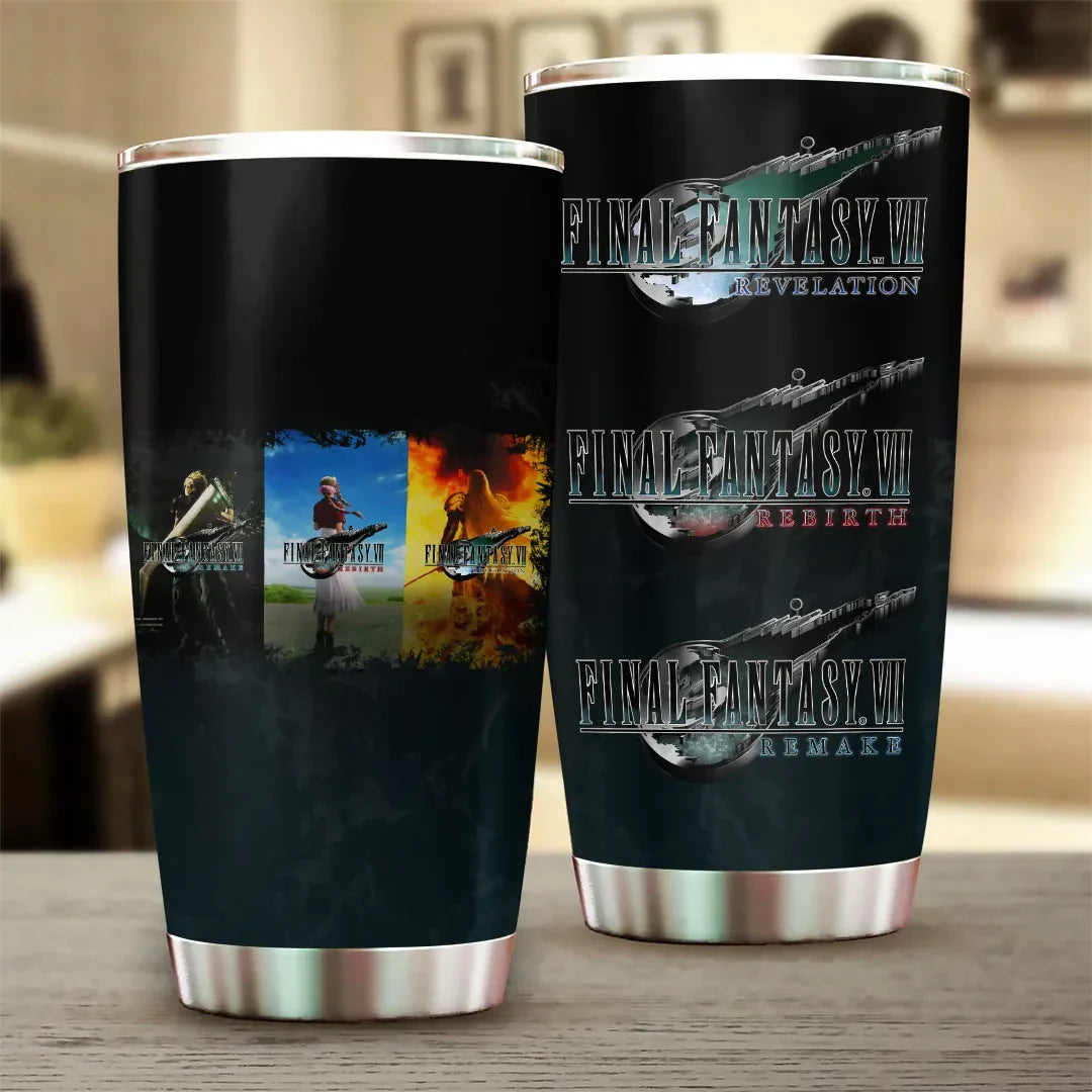 Final Fantasy VII Revelation Tumbler 2026 Final Fantasy VII Merch Gifts For Video Game Lover - Merchluma