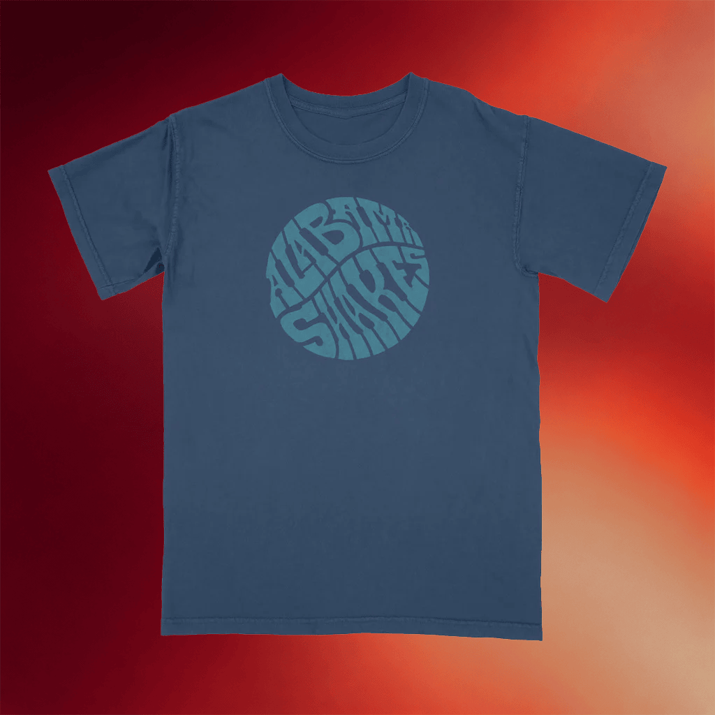 Alabama Shakes Merch 2026 Blue Circle Logo T-Shirt Alabama Shakes Shirt Gifts For Band Fans - Merchluma