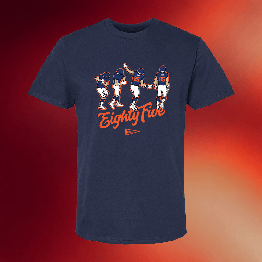 All City Network Merch 2026 CHGO Kmet Swing T-Shirt Eighty Five Shirt Chicago Football Merch - Merchluma
