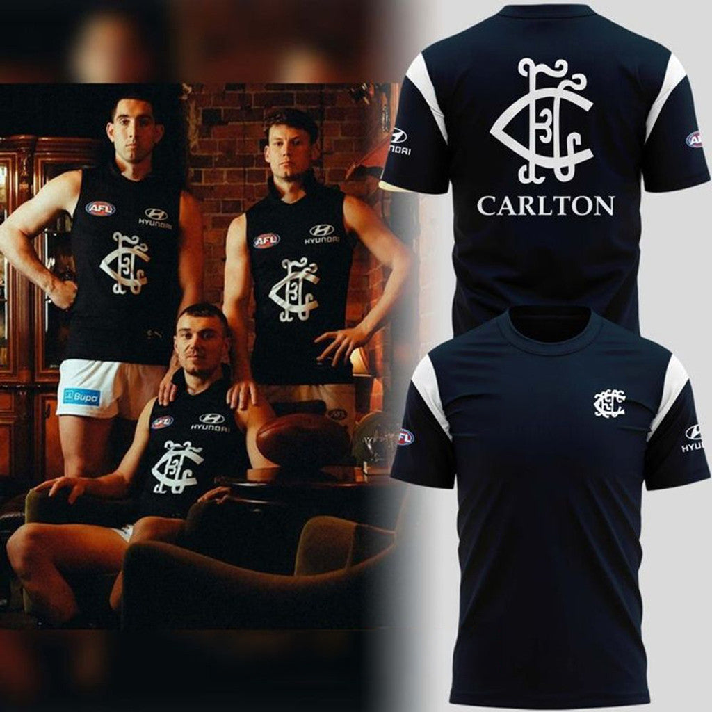 Carlton Blues 1926 Heritage T-Shirt Carlton FC Merch Birthday Present For Husband - Merchluma