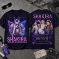 Shakira Las Mujeres Ya No Lloran World Tour 2026 T-Shirt Shakira Merch Gift For Music Fans - Merchluma