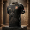 Egypt World Cup 2026 Merch Anubis Emblem Football T-Shirt Gift For Egypt Team Fans - Merchluma