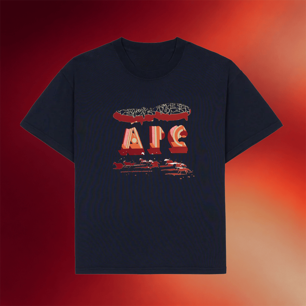 Brain Dead Merch 2026 Brain Dead X APC In A Daze T-Shirt Present For Friends - Merchluma