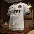 Egypt World Cup 2026 Merch Pharaoh Relief Football T-Shirt Gift For Egypt Football Fans - Merchluma