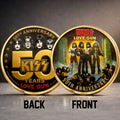 KISS Love Gun 50th Anniversary Commemorative Coin KISS Band Merch Gift For Rock Fans - Merchluma