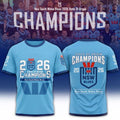 South Wales Blues 2026 State Of Origin Champions Men's T-Shirt NSW Blues Merch Fan Gifts - Merchluma