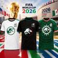 Mexico National Football Team FIFA World Cup 2026 Dinosaur Logo T-Shirt Gift For Mexico Fans - Merchluma