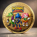 Sonic The Hedgehog 35th Anniversary Merch 2026 Sonic Medgehog Commemorative Coin Gift For BFF - Merchluma