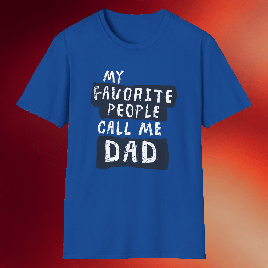 Afroman Merch 2026 My Favorite People Call Me Dad T-Shirt Father's Day Gifts - Merchluma