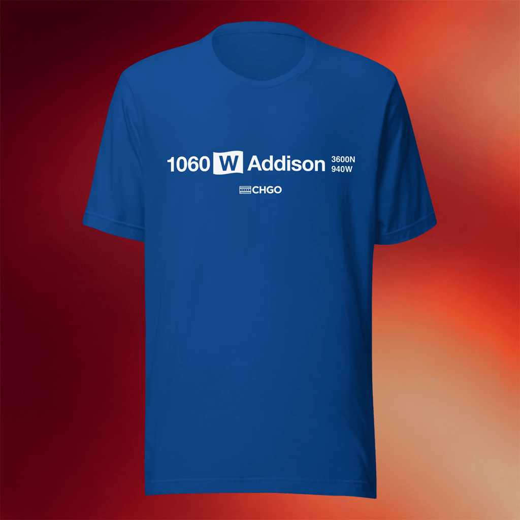 All City Network Merch 2026 CHGO W Addison T-Shirt Birthday Presents For Dad - Merchluma