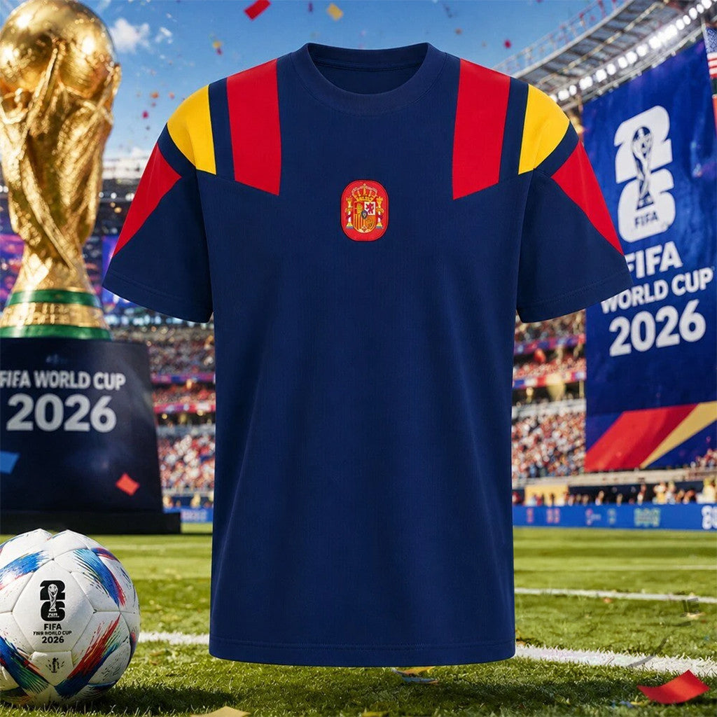 Spain National Football Team T-Shirt Spain FIFA World Cup 2026 Merch Gift For Spain Fans - Merchluma