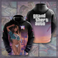 Grand Theft Auto VI X Tifa Lockhart Hoodie 2026 GTA 6 Merch Best Gift For Gamers - Merchluma