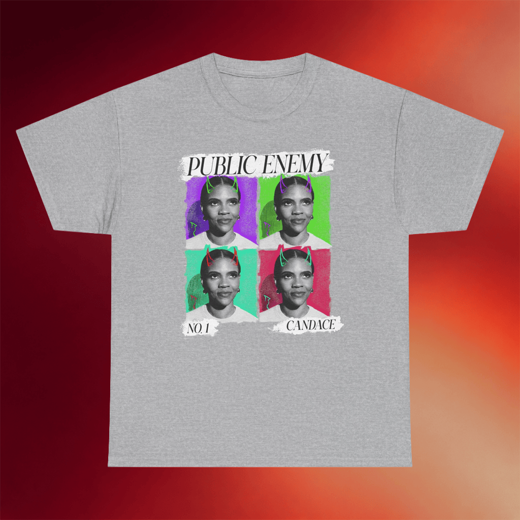 Candace Owens Merch 2026 Public Enemy No 1 T-Shirt Candace Owens Shirt Gifts For Sisters - Merchluma