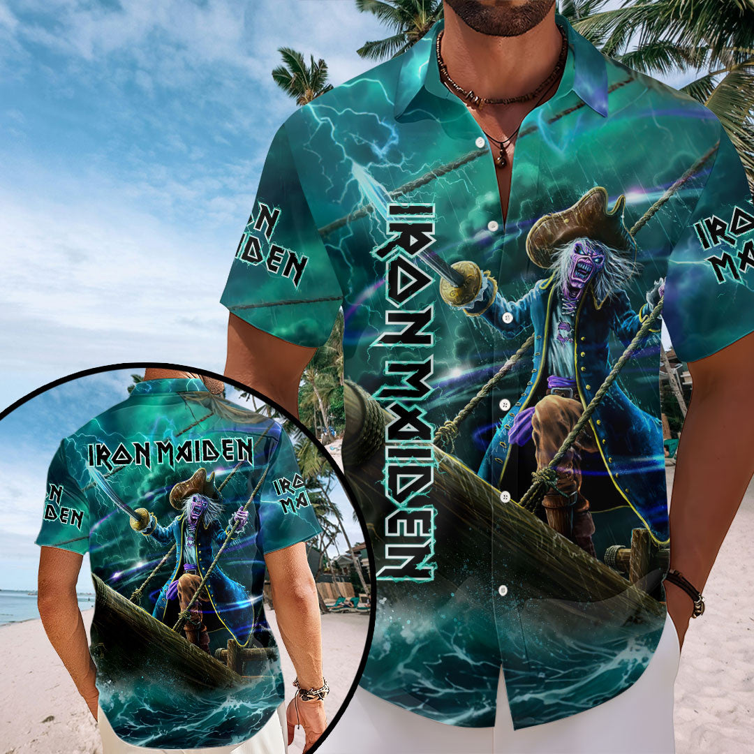 Iron Maiden Aces High Hawaiian Shirt 2026 Iron Maiden Merch Special Gift For Dad - Merchluma